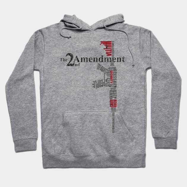 The 2nd Amendment Hoodie by VEKTORKITA